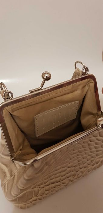 Torebka SIMPLE z zapięciem Granny