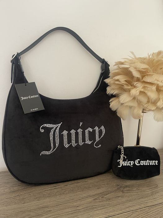 Torebka shopperka A4 juicy Couture diamenciki