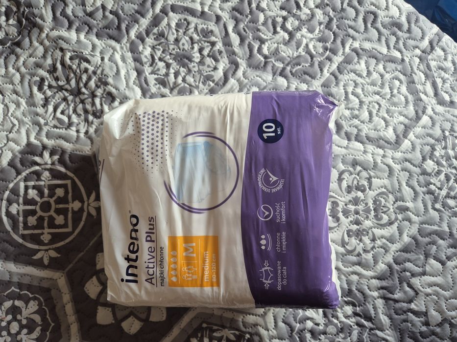 Majtki chłonne Active Plus M 2 paczki