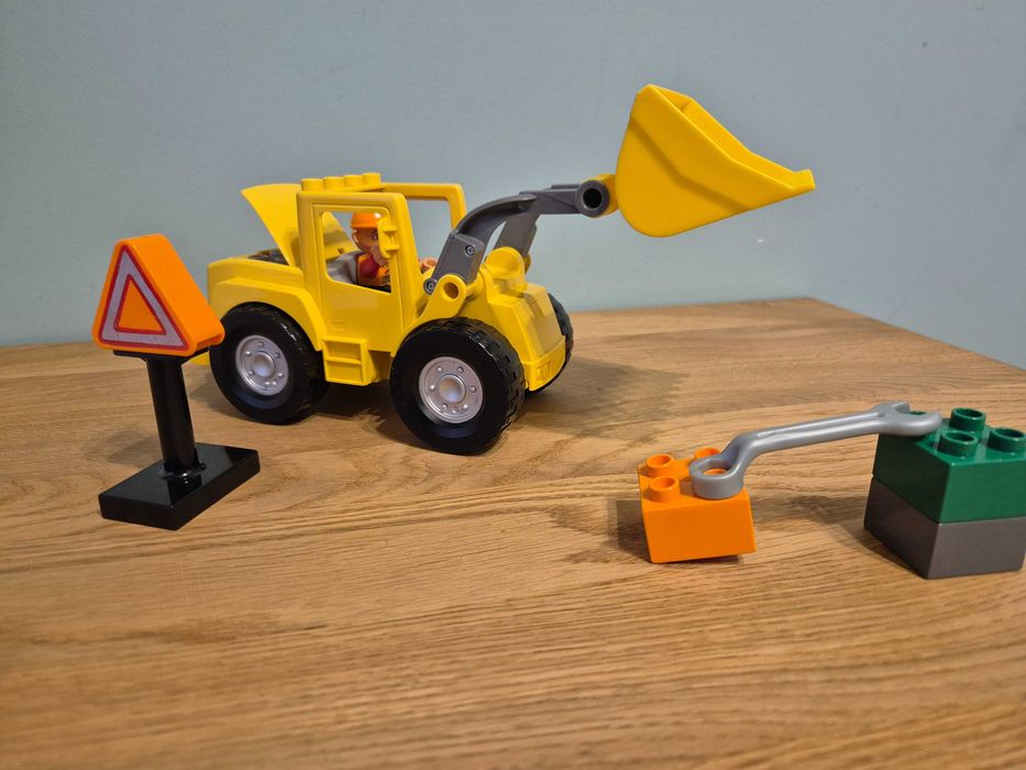 Lego duplo 2 zestawy koparka i samolot