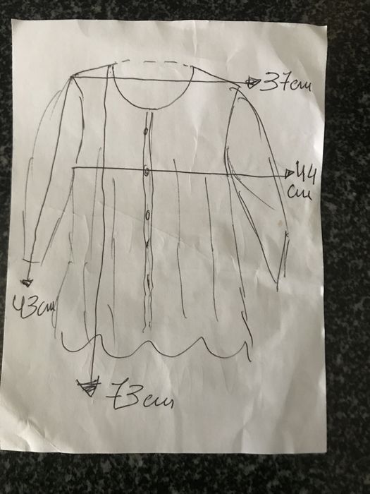 Blusa túnica springfied