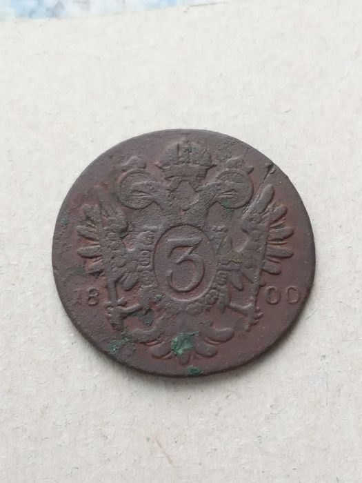 Три крейцери 1800 року