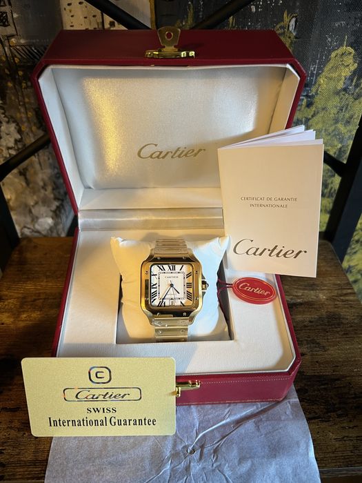 Cartier Santos Large Date Just