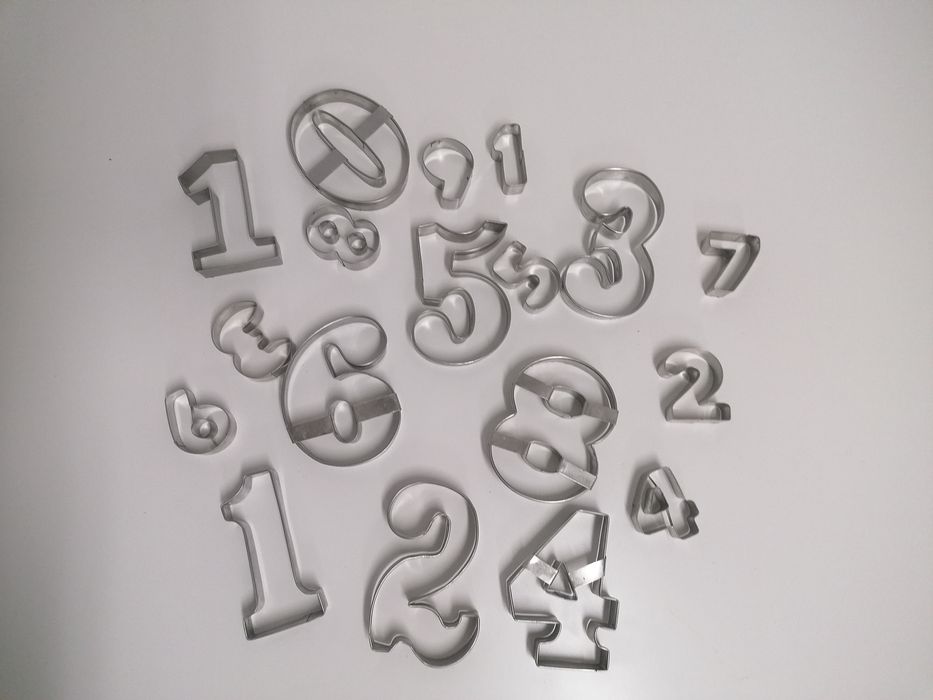 Aluminum Number Set for Cake Design