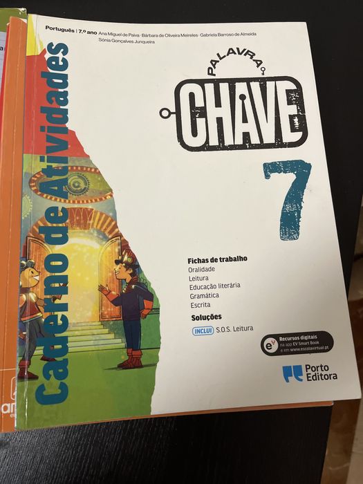 Livros de fichas do 7o ano