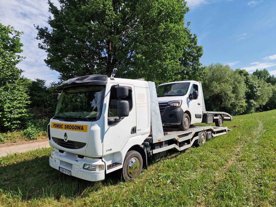 Pomoc Drogowa TESS-TRANS Usługi Transportowe  Autolaweta Holowanie