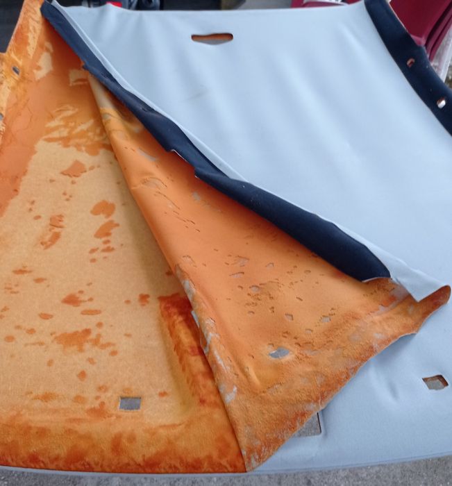 Forrar tecto de automóvel