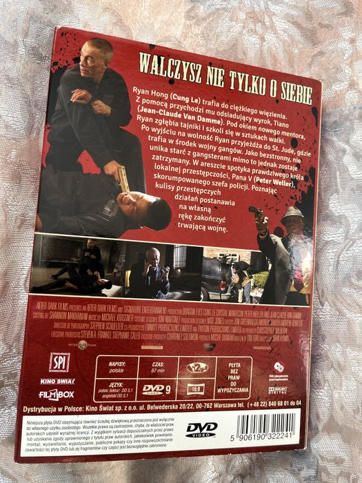 Oczy Smoka na DVD