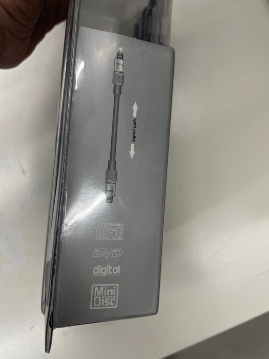 Premium Optical Toslink - Techlink - 1m (2a mão)