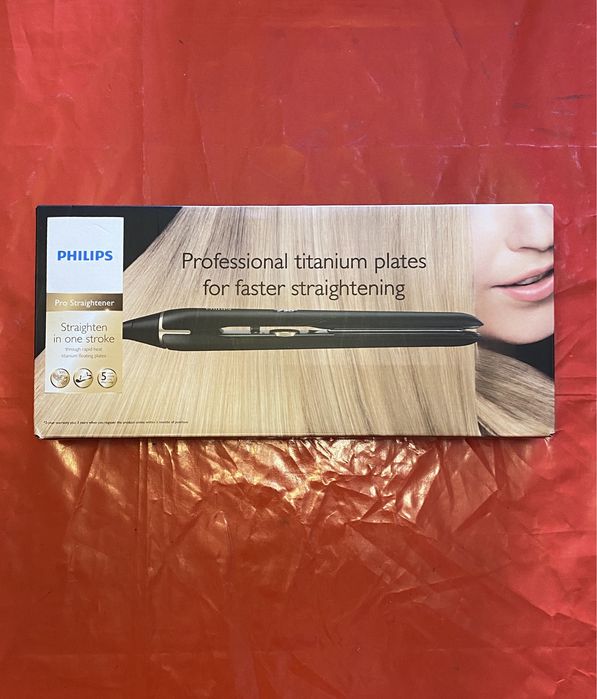 Alisador de cabelo profissional philips placas de titânio
