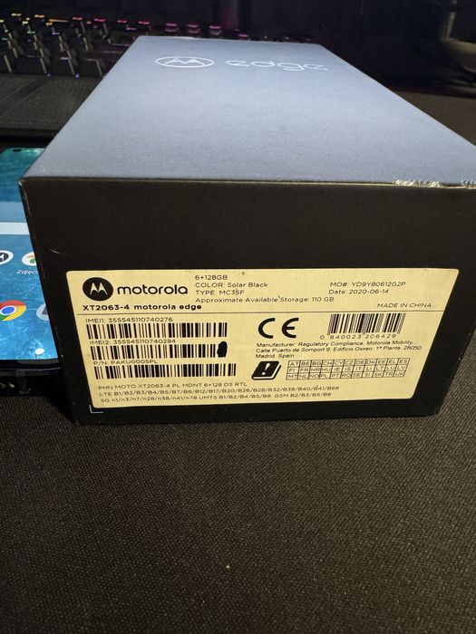 Motorola Edge XT2063-4 Bardzo dobry stan!