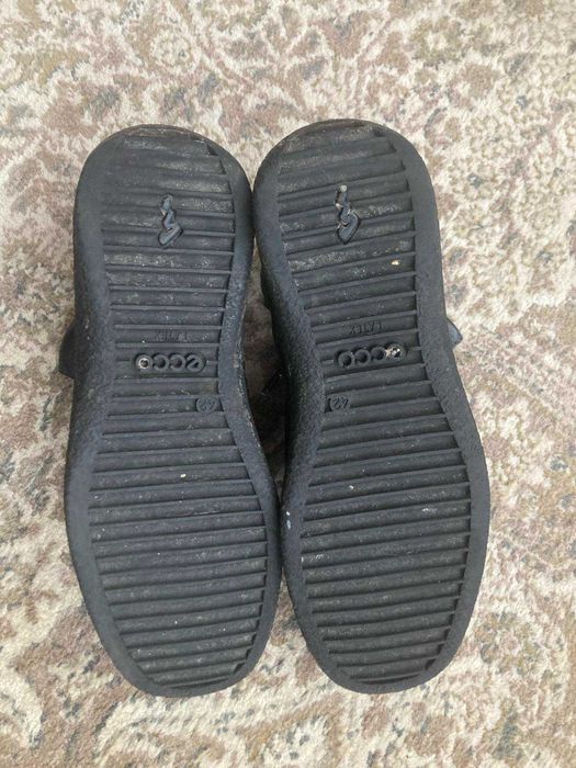 Теплі і шкіряні черевики Ecco 42р  сапожки