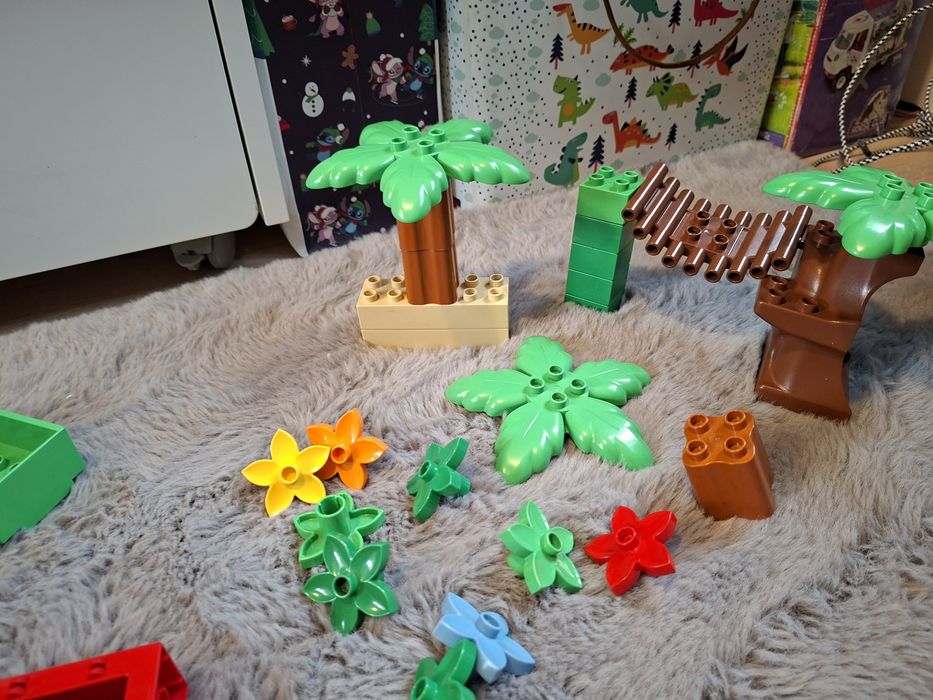 Duży zestaw klocków lego duplo