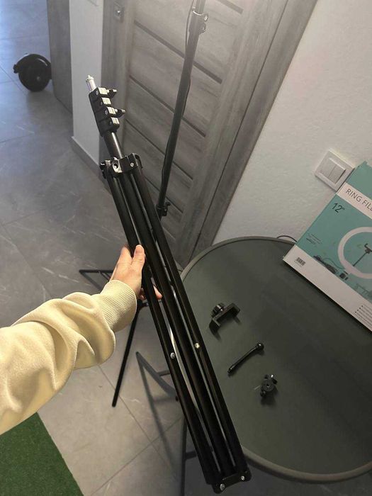 LED ЛАМПА + штатив на 2 метри! Працює без світла + від павербанку!