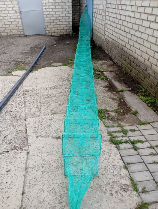 Раколовка гармошка,8 метров, рачница, кишка, баян