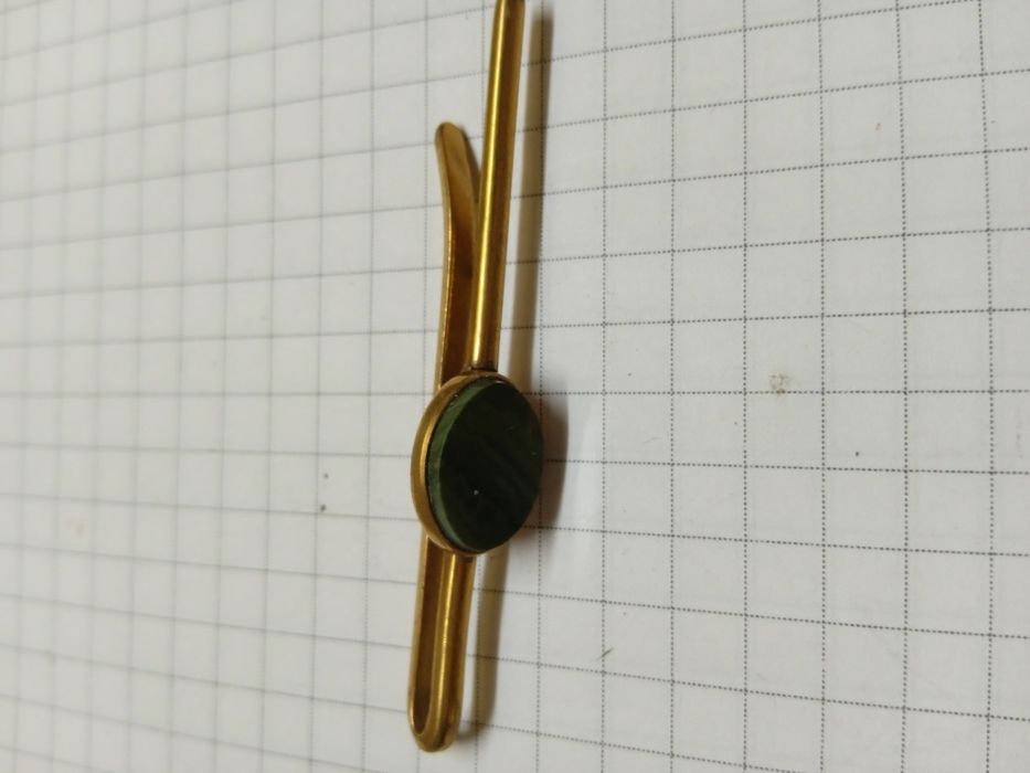 Серебряные запонки нефрит.Комплект мельх.эмаль,янтарь