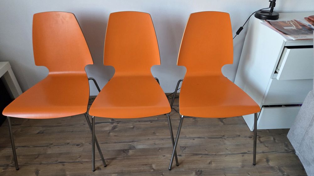 Krzesła Ikea Vilmar - 3 sztuki