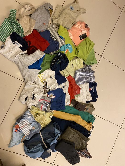 Wyjątkowa paka ubranek ubrań chłopiec 86cm
