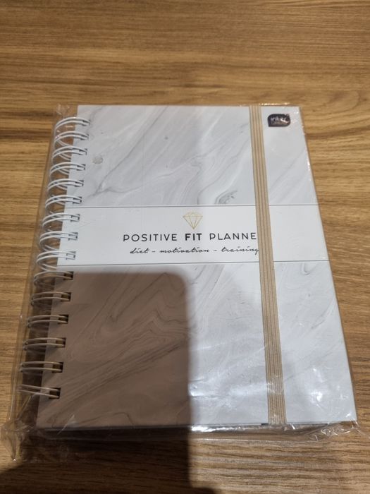 Positive fit planner planner notatnik treningowy NOWY zapakowany