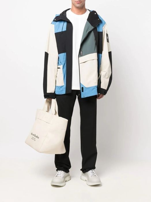 AMBUSH Men's Mountain Colour Block Weather-Resistant Parka