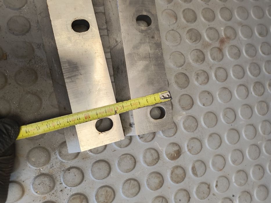 Nóż noże 50 cm 2 szt rębak łuparka siekiera gilotyna