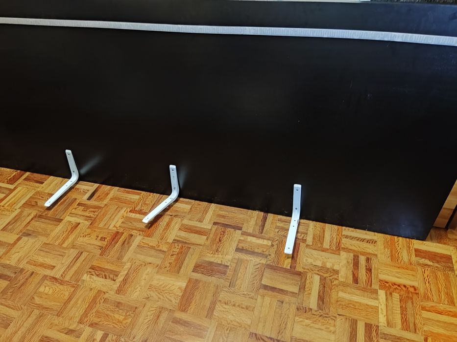 Encosto de sofá ou cama em madeira de mogno de 4 cm de espessura