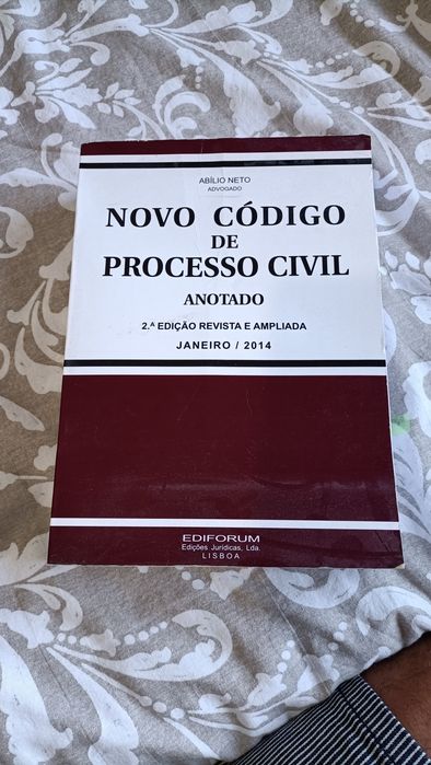 Novo Código de Processo Civil anotado de Abílio Neto