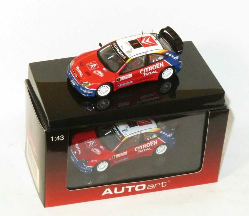 AUTOart 1:43 - Citroen Xsara WRC Vencedor Monte Carlo 2005