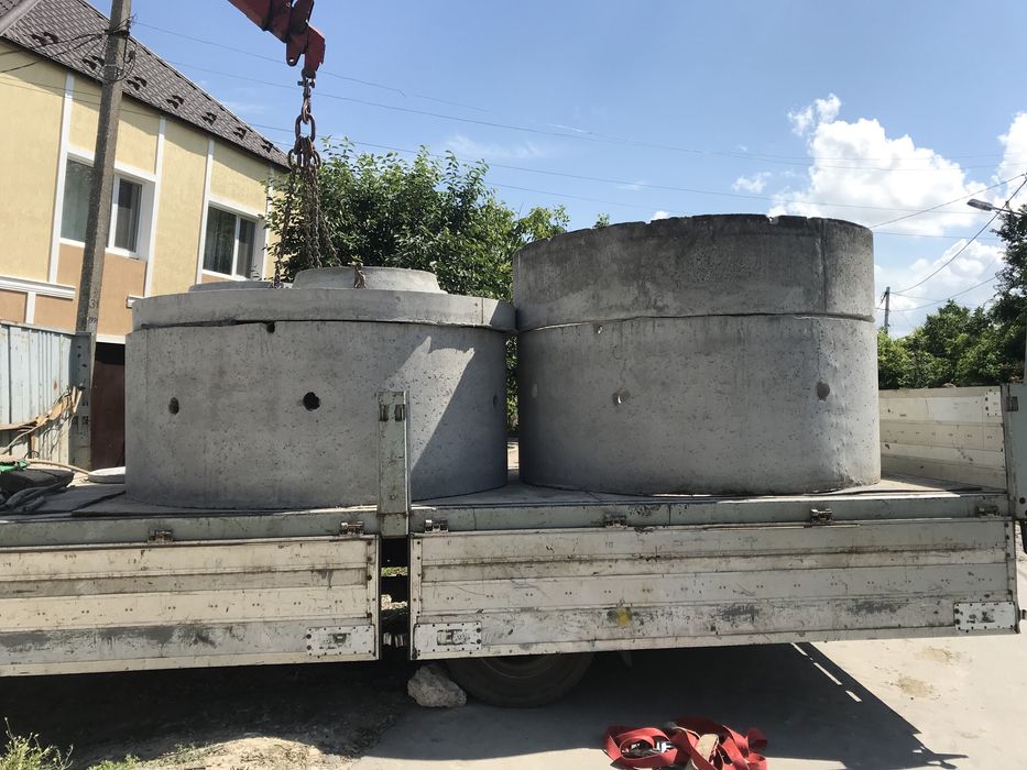 Бетонные кольца ,доставка и монтаж, яма под ключ