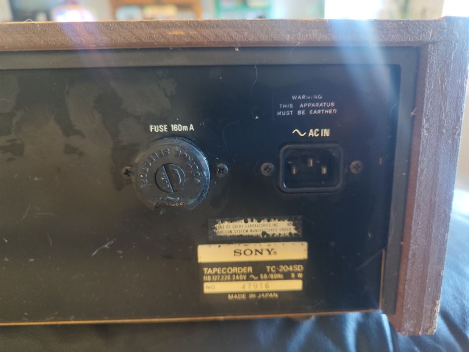 Leitor de cassetes retro