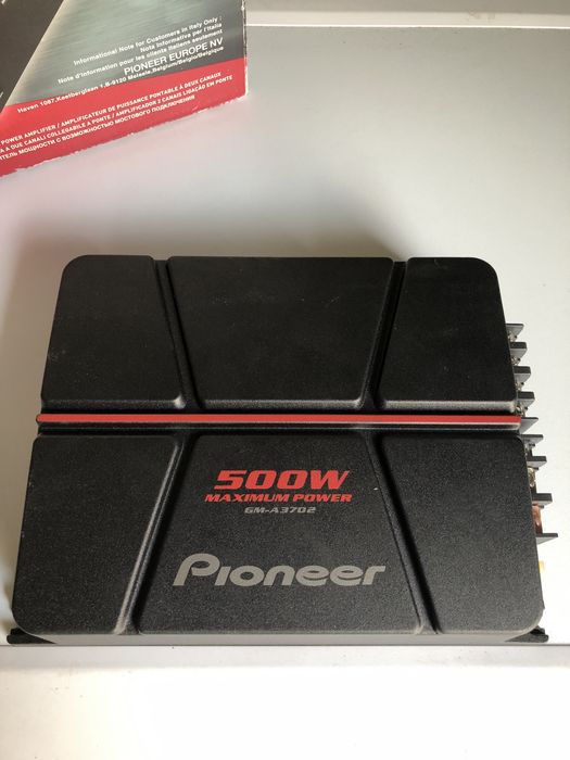 Amplificador auto Pioneer