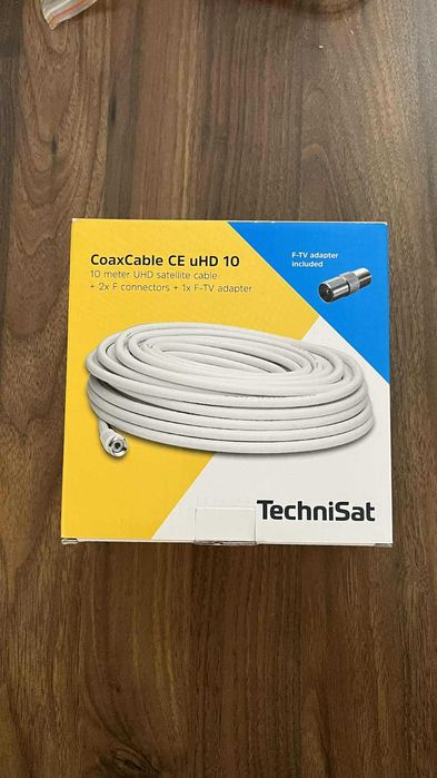 Kabel antenowy 10 m i zestaw antenowy ME05 2xF 1xFF [TECHNISAT]