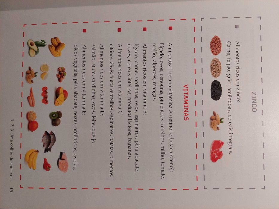 Livro de receitas para bébés - 1, 2, 3 uma colher de cada vez