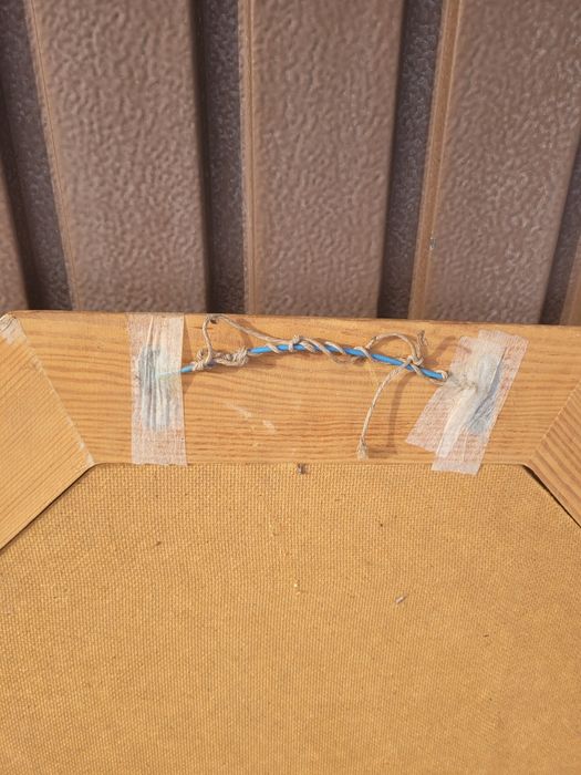 Lustro drewniana oprawa duże stare