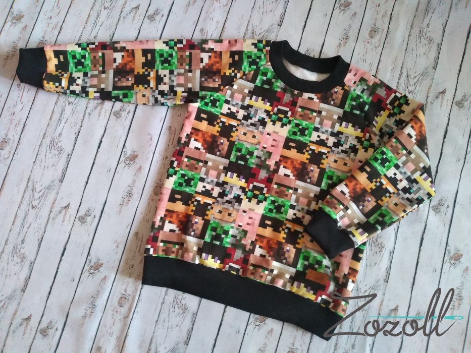 Bluza rozmiar 128 HANDMADE