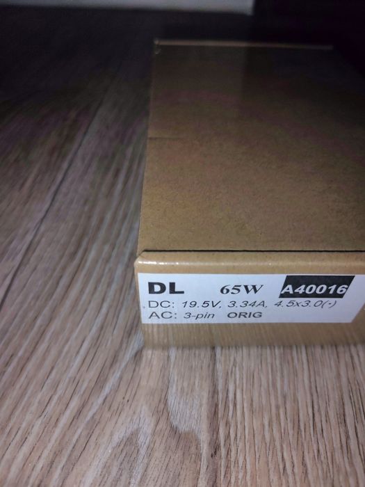 Блок живлення до ноутбуку Dell 65W новий запечатаний