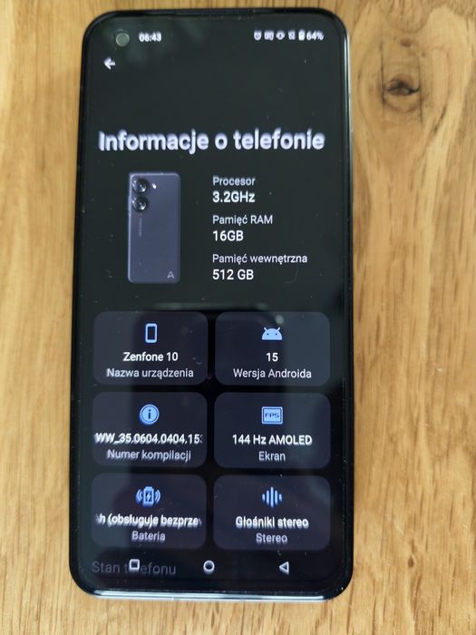 Asus Zenfone  10