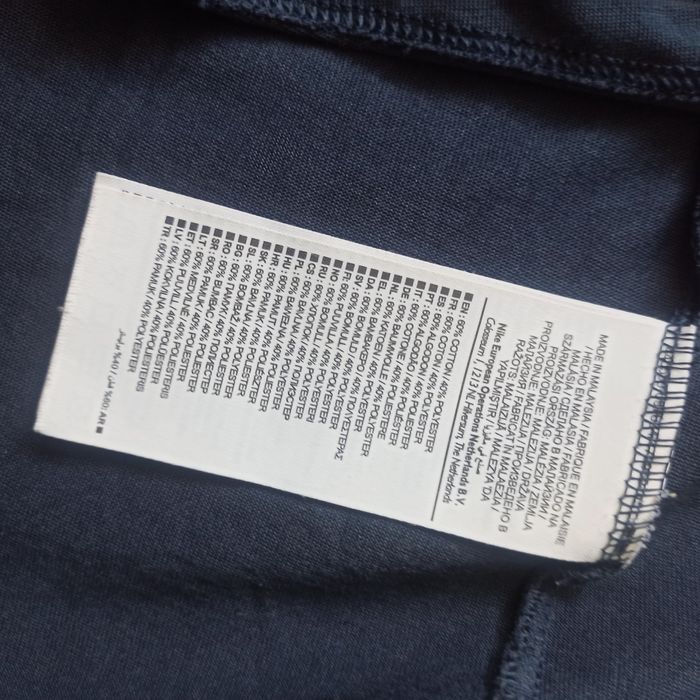 Granatowa  koszulka t-shirt Nike SB L
