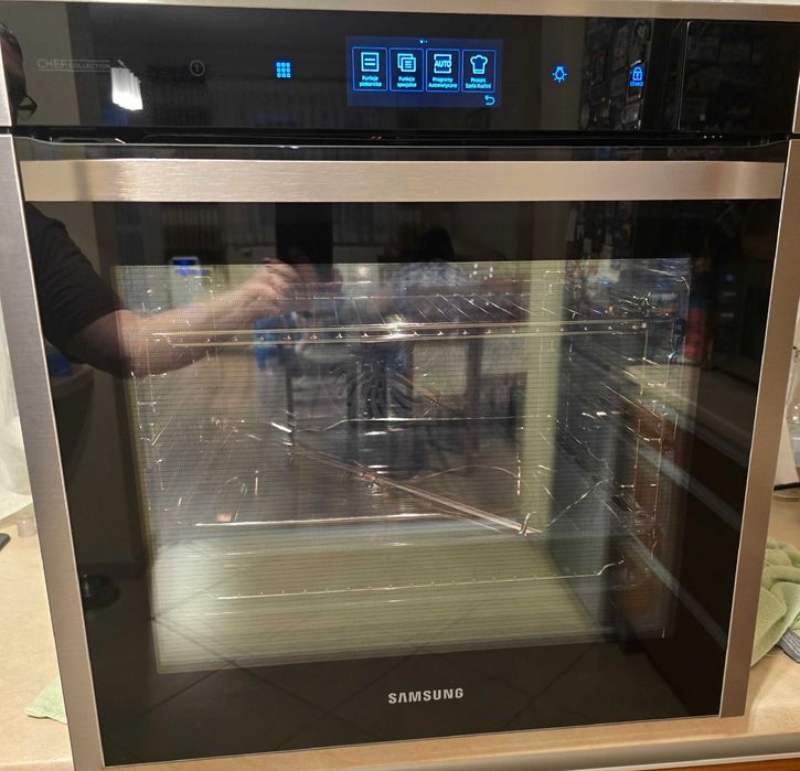 Piekarnik Parowy Samsung NV73J9770RS Pyroliza