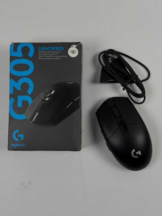 Бездротова ігрова миша Logitech G305 Lightspeed Black (910-005283)