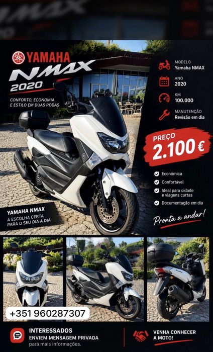 Nmax 125 2020 ano