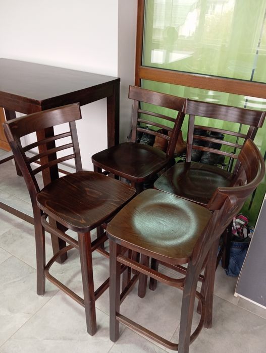 Стіл барний крісла барні  дерев'яні