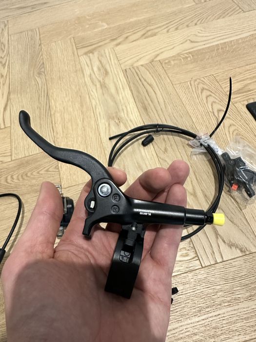 Zestaw hydrauliczne hamulce SHIMANO Deore BL-M4100 / BR-MT420