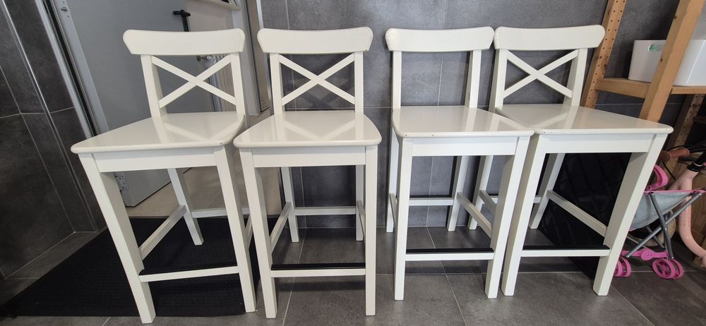 4 cadeiras altas IKEA ROSENTORP [10€ cada]