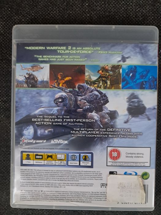 Call of duty modern warfare 2 ps3