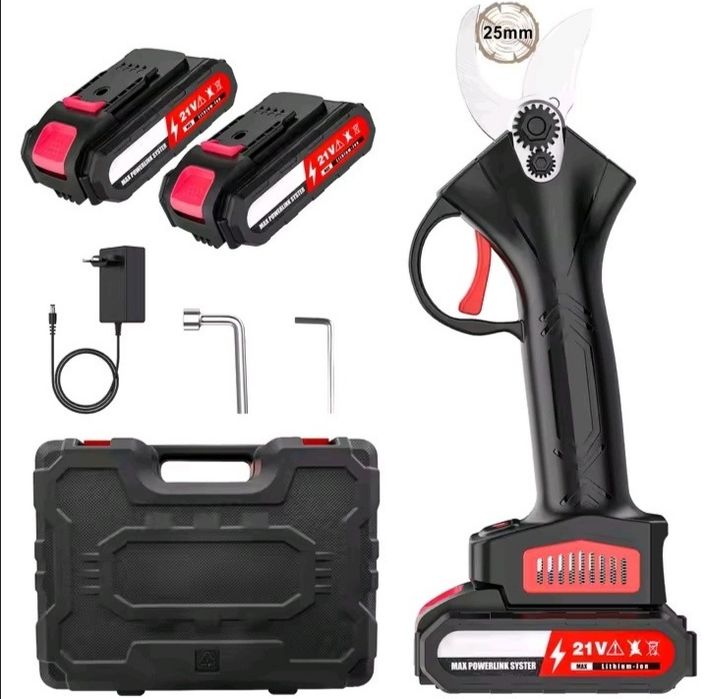 Tesoura elétrica + 2 baterias