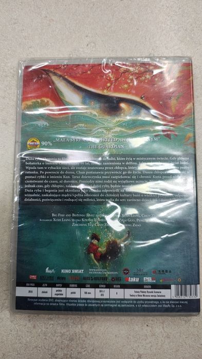 Duża ryba i begonia. DVD. Nowe, zafoliowane
