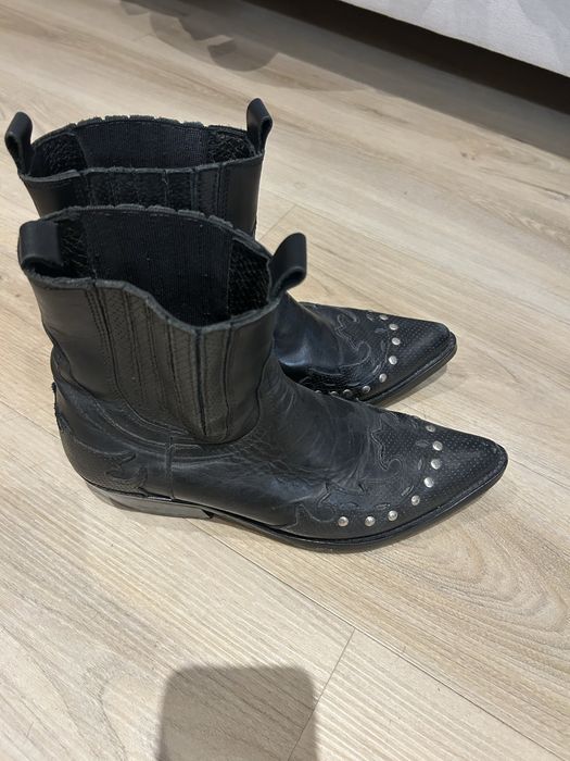 Botas de couro Texanas  numero 41