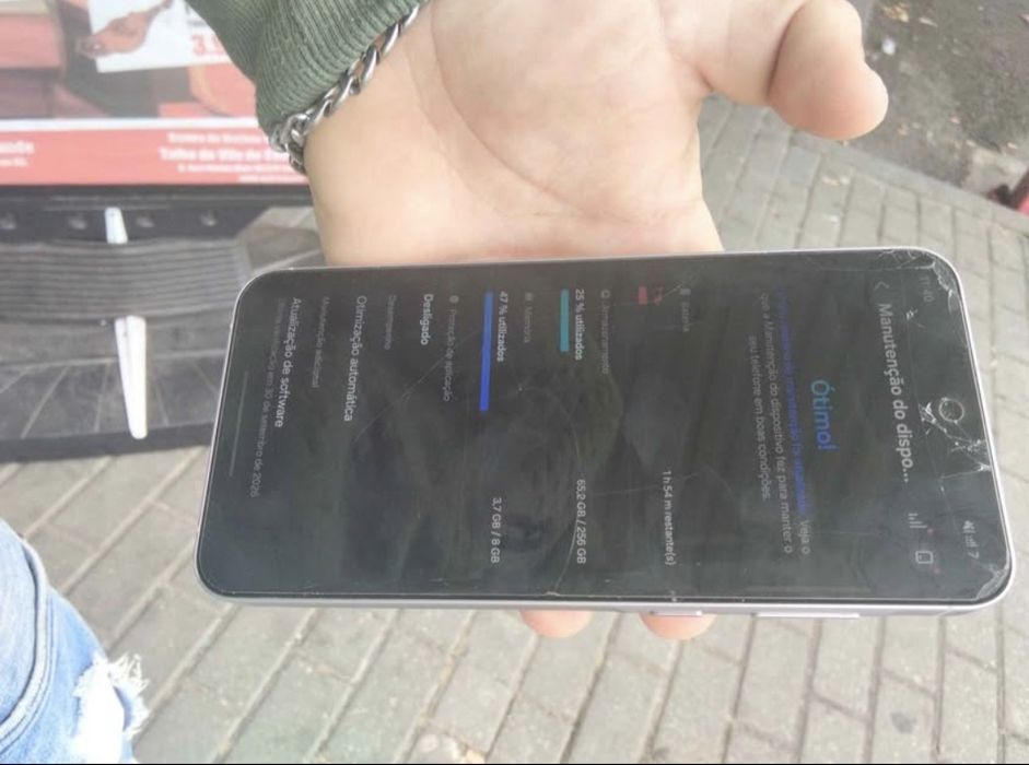 Venda ou troca Samsung a55 5G violeta.