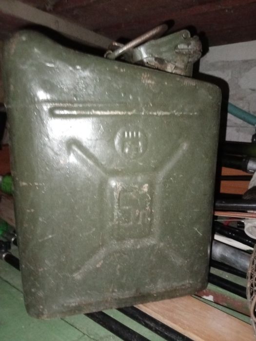 Канистра металлическая для бензина 5л СССР